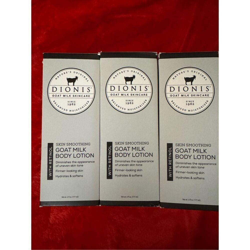 Skin soothing goat milk body lotion bundle